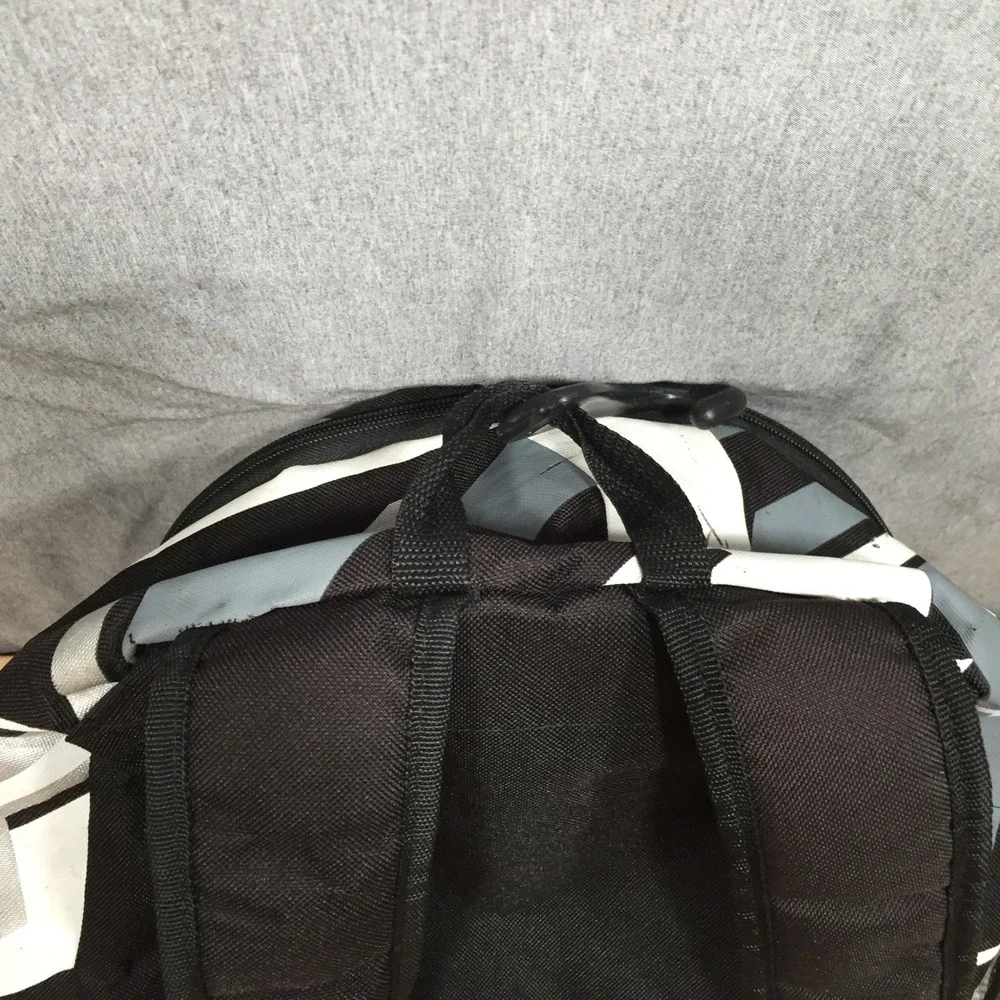Rawlings Unisex Baseball Backpack Geometric Graphic Black White One Size Good